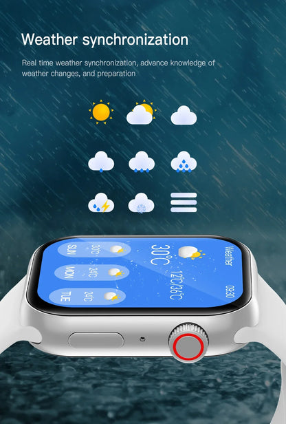 Smart Watch for Men Women Bluetooth Call 24 Hours Heart Rate Sleeping Monitor Music Play Cycling Watch with Calorie Sport  Watch